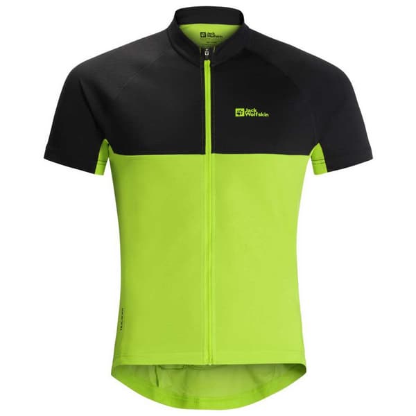 Jack Wolfskin Morobbia Fz T-shirt Med Korta ärmar Grönt L Man