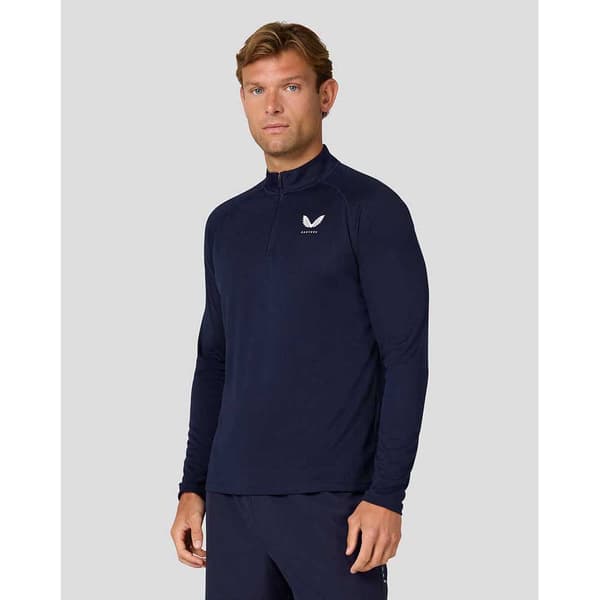 Castore Adapt Halv Lynlås Langærmet T-shirt  XL Mand