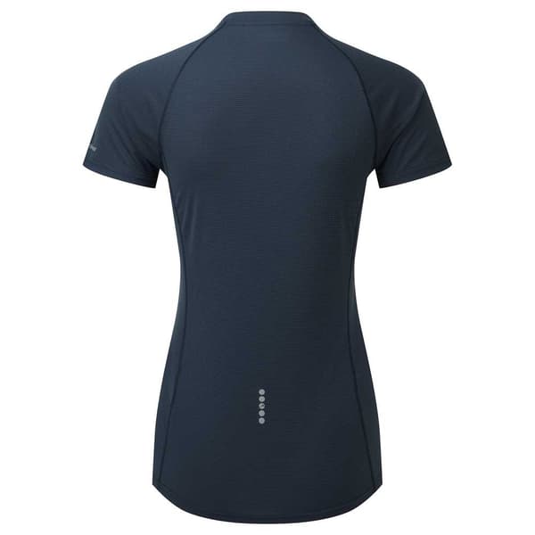 Montane Dart Nano Zip T-shirt Med Korta ärmar Blå XS Kvinna