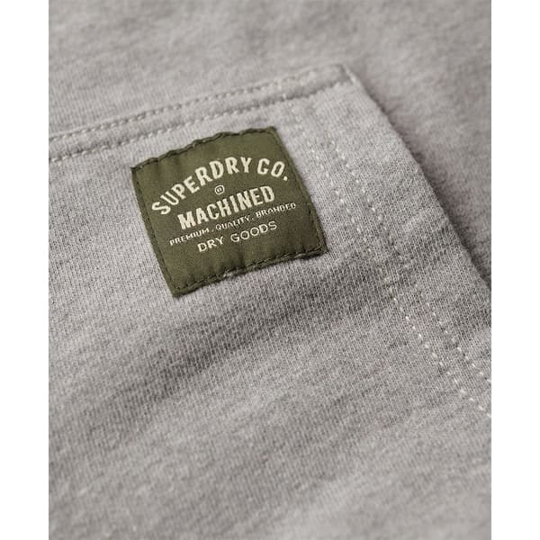 Superdry Contrast Stitch Relaxed Sweatshirt Med Dragkedja Grå M Man