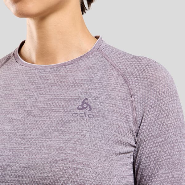 Odlo Crew Essential Seamless T-shirt Med Lång ärm  XL Kvinna