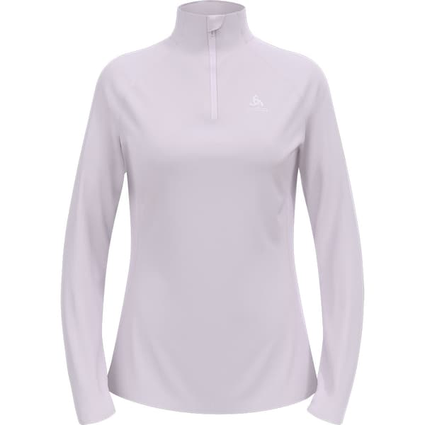 Odlo Essential Ceramiwarm Halv Lynlås Sweatshirt  XL Kvinde