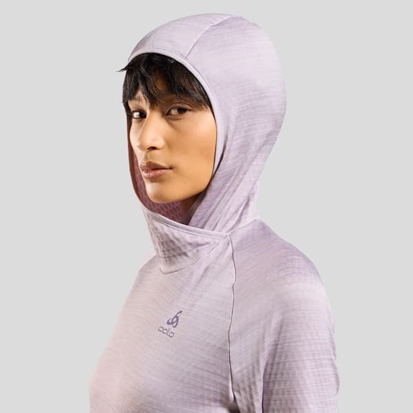 Odlo Essential Thermal Tröja Med Huva  L Kvinna