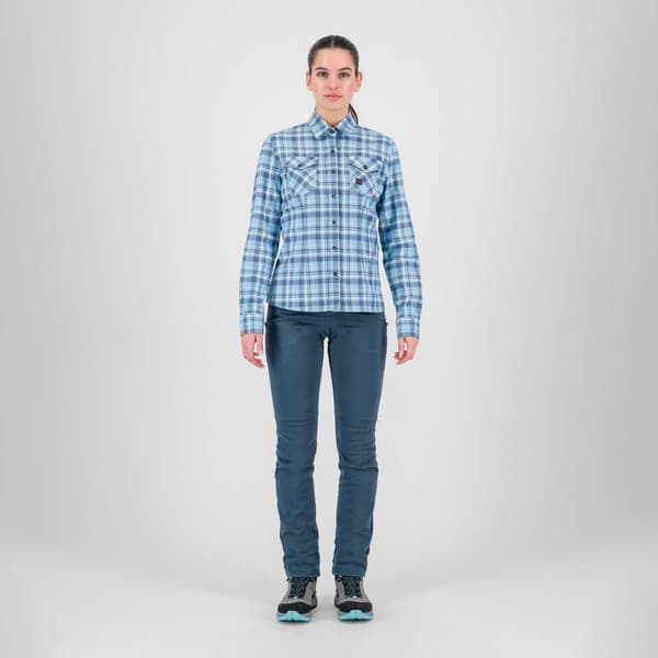 Karpos Martora T-shirt Med Lång ärm Blå S Kvinna