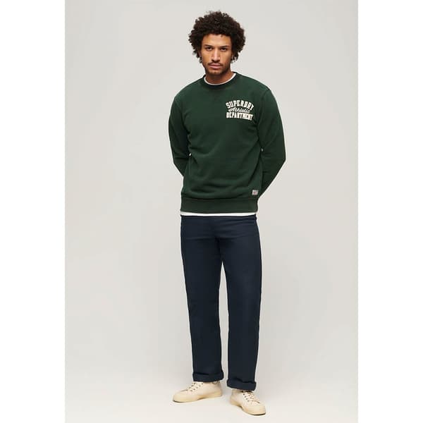 Superdry Vintage Athletic Tröja Grönt XL Man