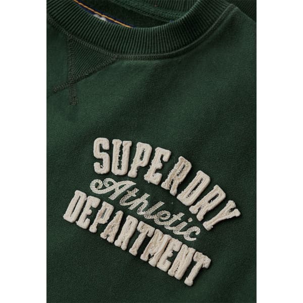 Superdry Vintage Athletic Tröja Grönt XL Man