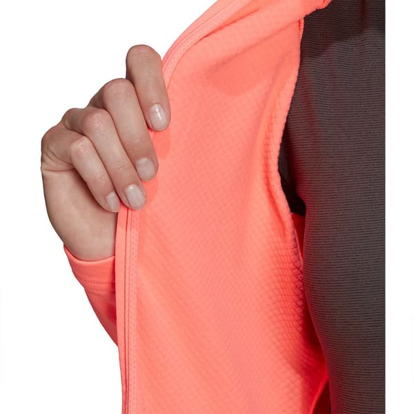Adidas Mt Sweatshirt Med Dragkedja Rosa M Kvinna