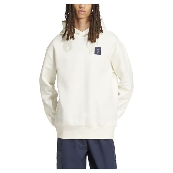 Adidas Juventus Seasonal Doubleknit Tröja Med Huva  S Man
