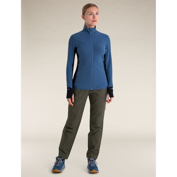 Icebreaker Descender Sweatshirt Med Dragkedja  M Kvinna