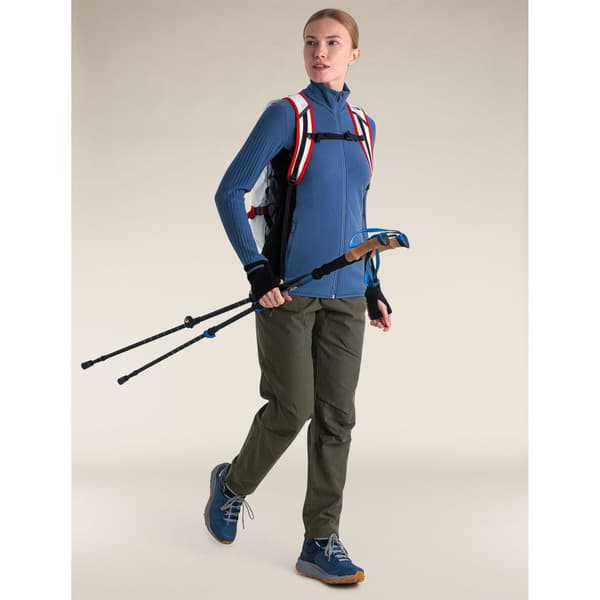 Icebreaker Descender Sweatshirt Med Dragkedja  M Kvinna