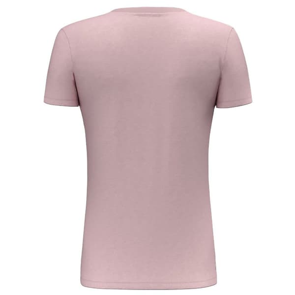 Salewa Solid Dry T-shirt Med Korte ærmer Rosa 2XL Kvinde