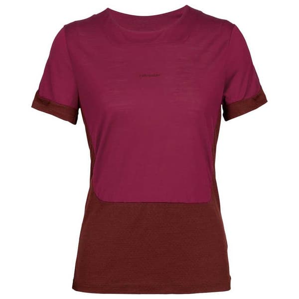 Icebreaker Zone Knit Lyhythihainen T-paita Violetti XS Nainen