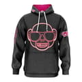 Miniatyrbild 1 av 3: Otso Emoji Monkey Neon Tröja Med Huva Rosa 2XL Man