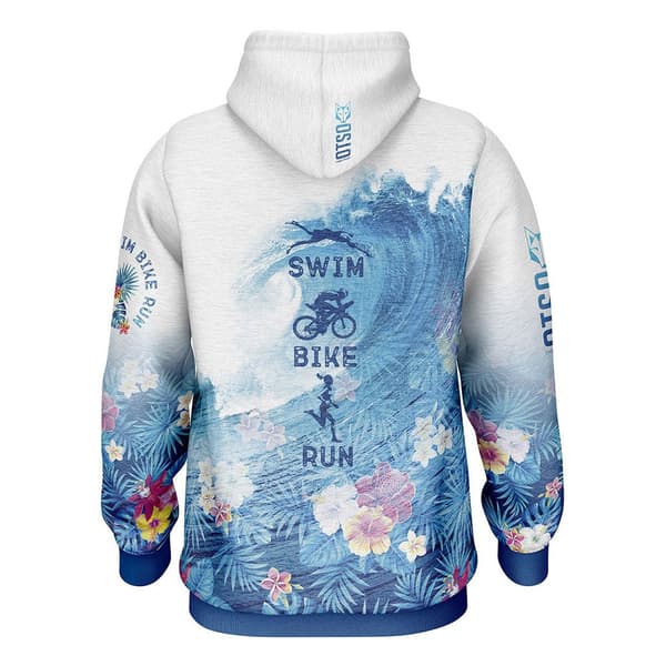 Otso Swim Bike Run Wave Huppari Monivärinen L Mies