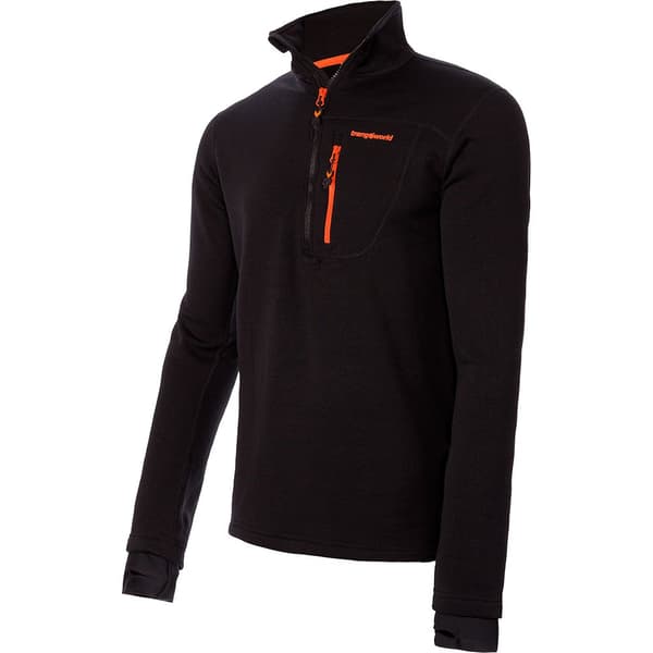 Trangoworld Trx2 Stretch Pro T-shirt Med Lange ærmer Sort M Mand