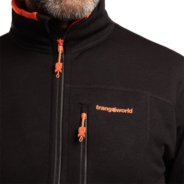 Trangoworld Trx2 Stretch Pro T-shirt Med Lange ærmer Sort M Mand