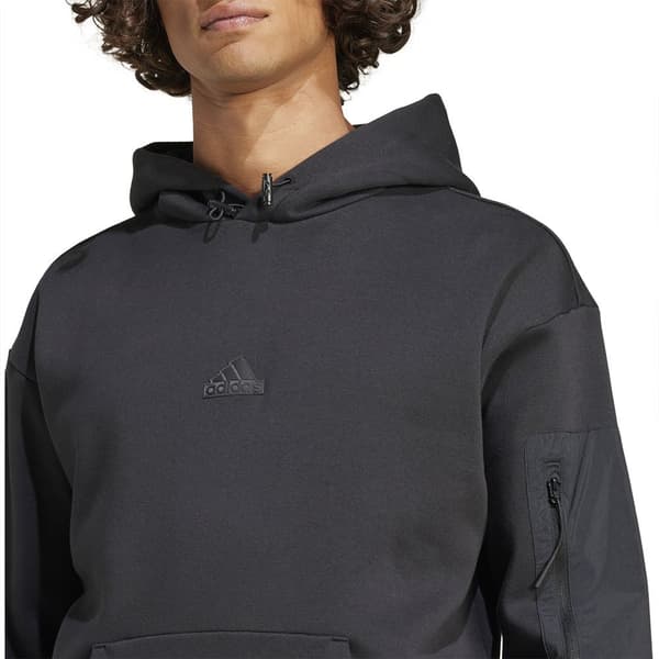 Adidas City Escape Fleece Tröja Med Huva Grå M / Regular Man