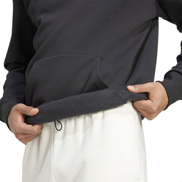 Adidas City Escape Fleece Tröja Med Huva Grå M / Regular Man