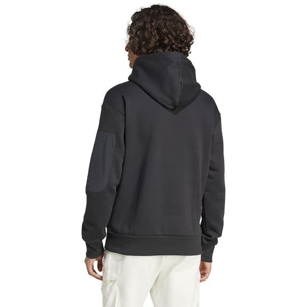 Adidas City Escape Fleece Tröja Med Huva Grå M / Regular Man
