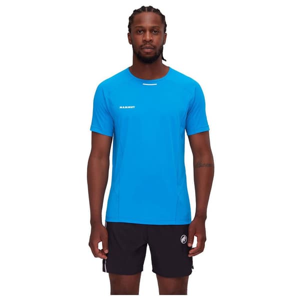 Mammut Aenergy Fl T-shirt Med Korta ärmar Blå M Man