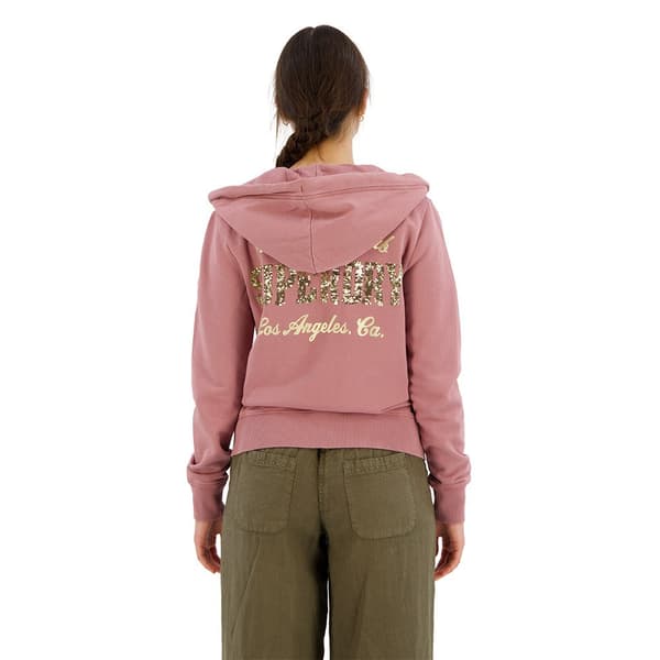 Superdry Embellish Archive Kokovetoketjullinen Collegepaita Pinkki XS Nainen