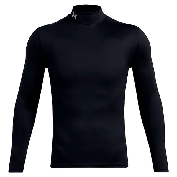 Under Armour Coldgear Elite Mock T-shirt Med Lange ærmer Sort XS Mand