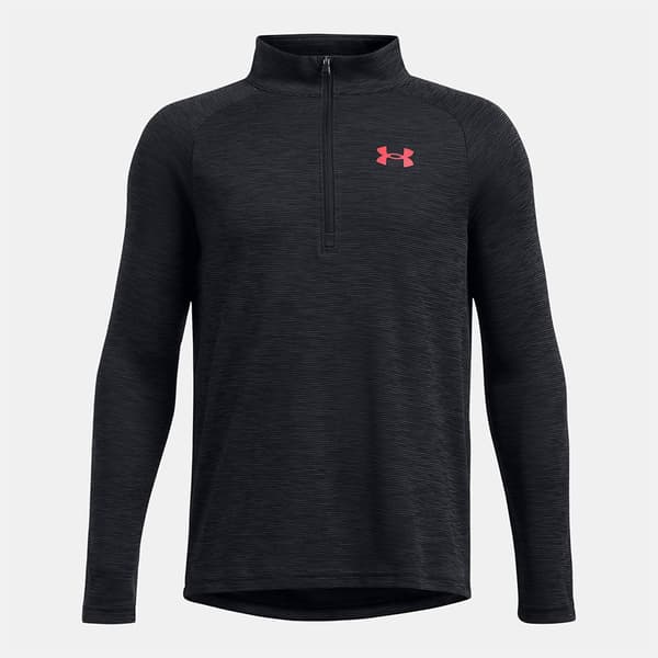 Under Armour Tech Textured Halv Dragkedja Långärmad T-shirt 7 Years Pojke