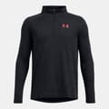 Miniatyrbillede 1 af 2: Under Armour Tech Textured Halv Lynlås Langærmet T-shirt  14-16 Years Dreng