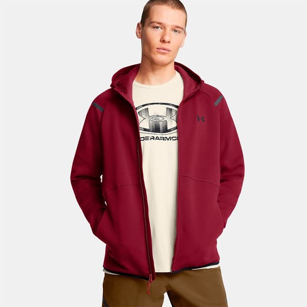 Under Armour Unstoppable Fleece Eu Sweatshirt Med Dragkedja  XL / Regular Man