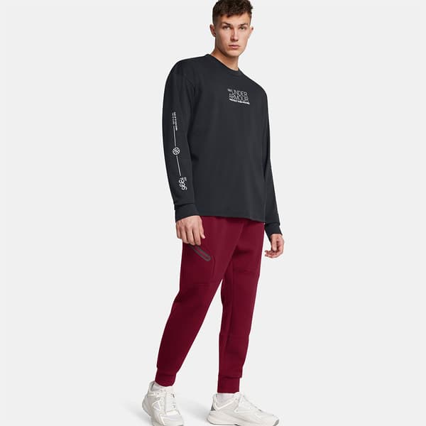 Under Armour Unstoppable Fleece Eu Joggers Röd S / Regular Man