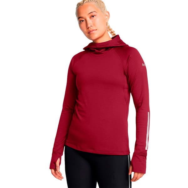 Under Armour Launch Elite Cw Balaclava Huppari Punainen S Nainen