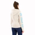 Miniatyrbild 5 av 7: Superdry Super Athletic Graphic Sweatshirt Med Dragkedja Beige S Kvinna