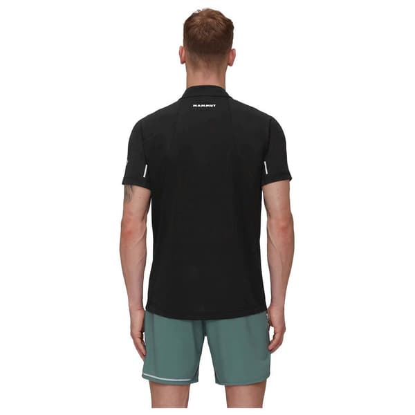 Mammut Aenergy Fl Zip T-shirt Med Korte ærmer Sort L Mand