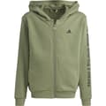 Miniatyrbild 3 av 6: Adidas Street Jam Sweatshirt Med Dragkedja Grönt 7-8 Years Pojke