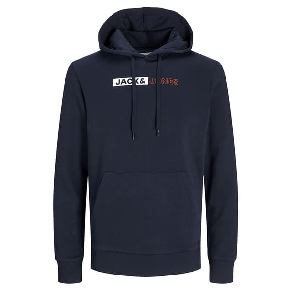 Jack & Jones Corp Logo Play Plus Size Huppari Sininen 8XL Mies