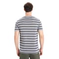 Miniatyrbillede 2 af 4: Icebreaker Wace Stipe Merino T-shirt Med Korte ærmer Grå M Mand
