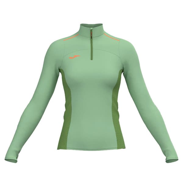 Joma R-trail Nature Tröja Med Halv Dragkedja Grönt L Kvinna
