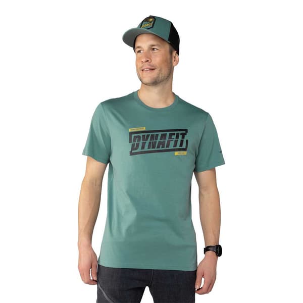 Dynafit Graphic T-shirt Med Korte ærmer Grøn M Mand