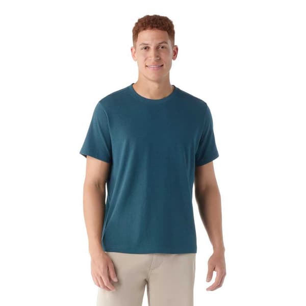 Smartwool Perfect Crew T-shirt Med Korta ärmar Blå L Man