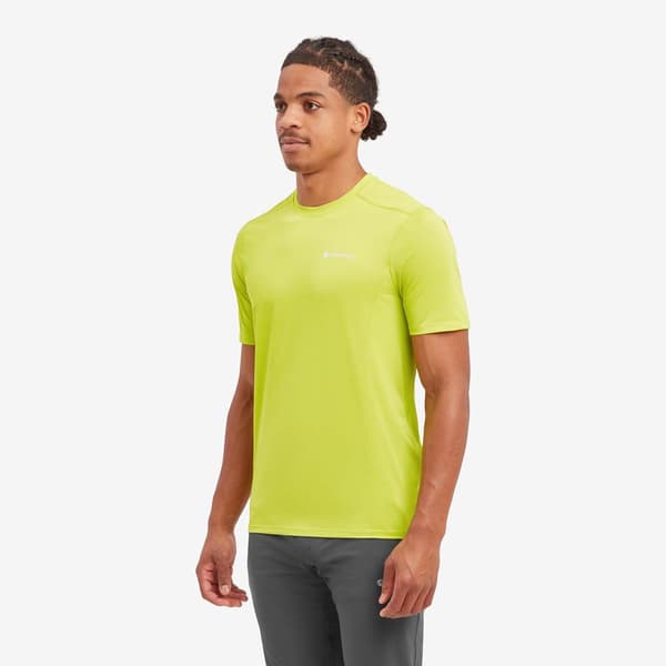 Montane Dart Lite Lyhythihainen T-paita Keltainen XL Mies