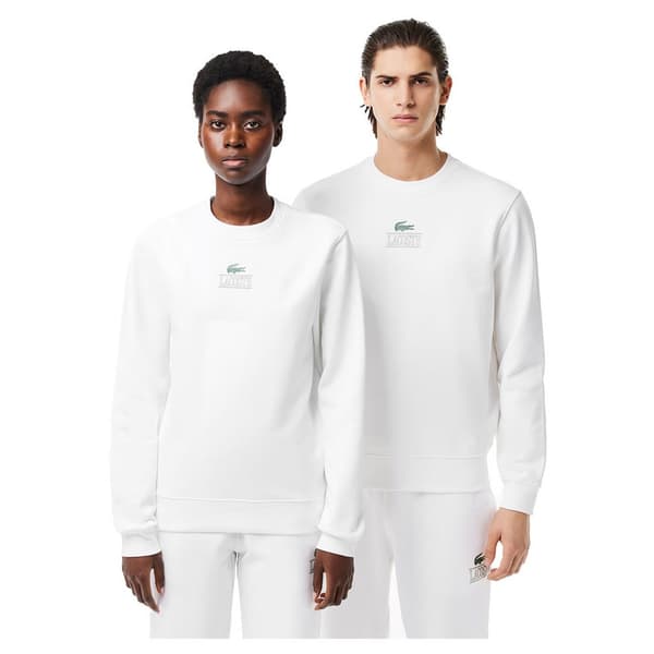 Lacoste Sh1156 Huppari Valkoinen L Mies