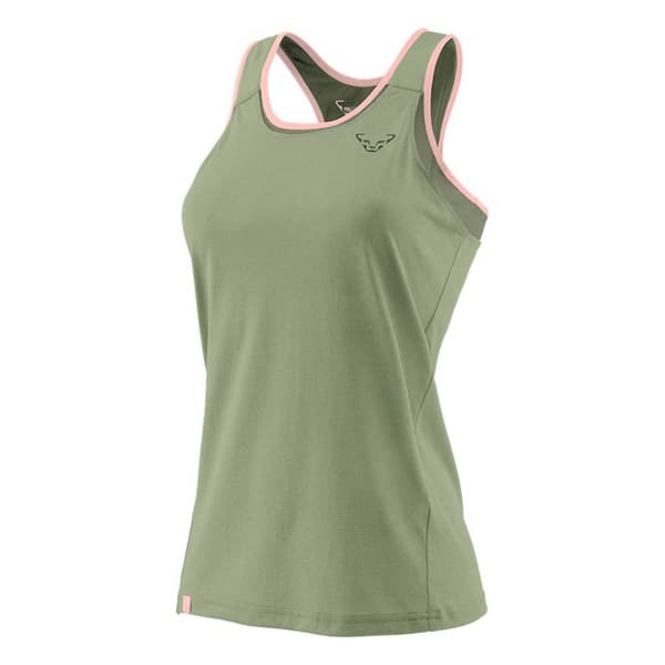 Dynafit Alpine 2 In 1 ärmlös T-shirt Grönt L Kvinna