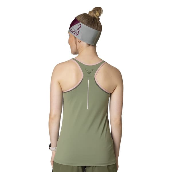 Dynafit Alpine 2 In 1 ärmlös T-shirt Grönt L Kvinna