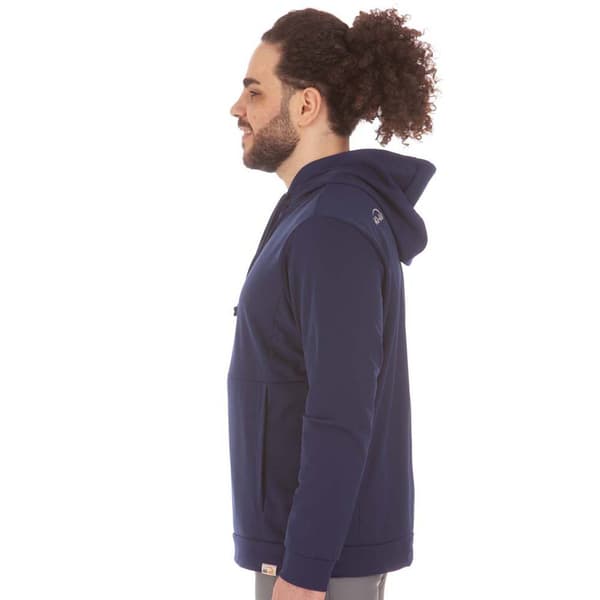 Iq-uv Uv Cozy Tröja Med Huva Blå XS Man