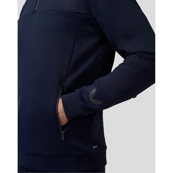 Castore Scuba Halv Lynlås Langærmet T-shirt  XL Mand