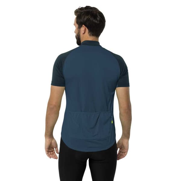 Jack Wolfskin Morobbia Fz T-shirt Med Korte ærmer Blå XL Mand