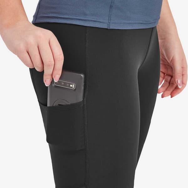 Montane Slipstream Trail Leggings Sort 40 / Regular Kvinde