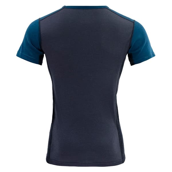 Devold Of Norway Lauparen Merino 190 T-shirt Med Korta ärmar Blå M Man