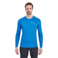 Miniatyrbillede 1 af 4: Montane Dart Lite T-shirt Med Lange ærmer Blå L Mand
