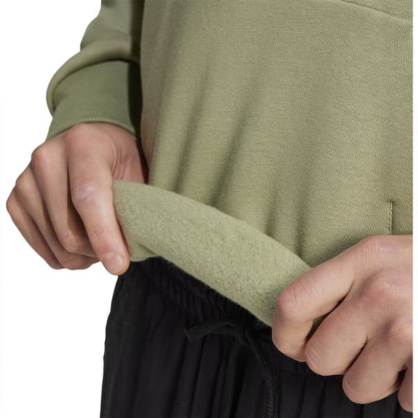 Adidas City Escape Fleece Tröja Med Huva Grönt L / Regular Man
